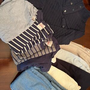 Boys 4 year old Hanna Andersson Shirts/Bella Bliss/Hope&Henry/MudKingdom Pants